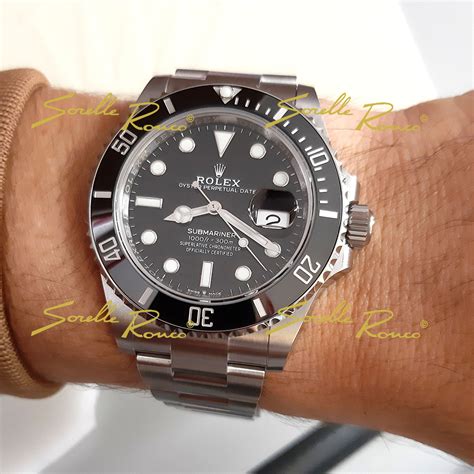 rolex submariber nero|rolex submariner m version.